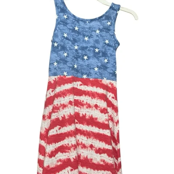 SO Blue Starry Sleeveless Dress - Picture 2 of 3